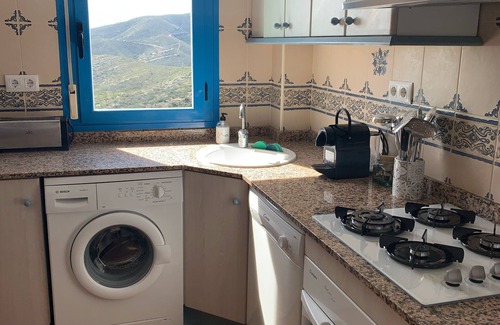 Peniscola Apartment | Appart 4/6 people sea and mountain view, outdoor and inter heated swimming pool
