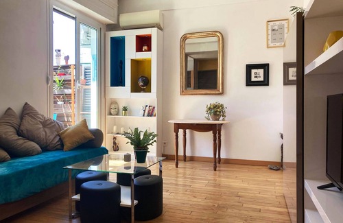 Liberation Apartment | Appart 40m² / Center /Air conditioning /Terrace 10m²/Calm/Netflix /Security