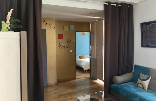 Liberation Apartment | Appart 40m² / Center /Air conditioning /Terrace 10m²/Calm/Netflix /Security