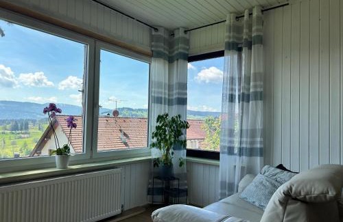 Oberreute Apartment | Appart am Hang mit Alpenblick