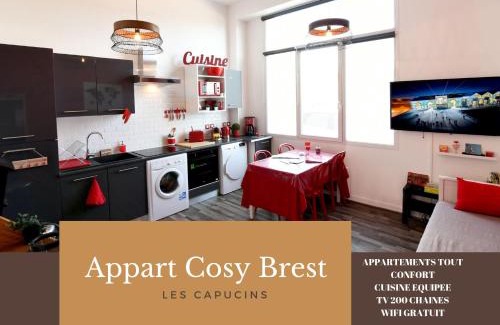 Downtown Apartment | Appart Cosy Brest (les Capucins)
