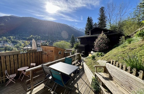 Saint-Gervais-les-Bains Apartment | Appart. au Pied de la Télécabine Avec Terrasse