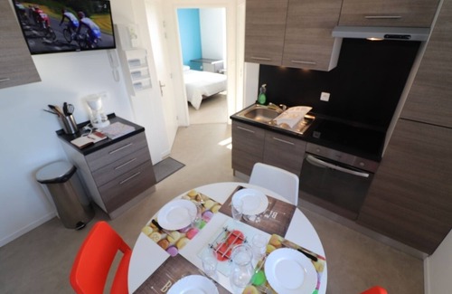 Epinal Apartment | Appart-Hôtel La vue du Prince 3 au 1D quiet and close to the city center