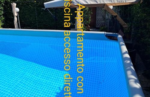 Sant'Antonio Abate Apartment | Appartamento con accesso diretto in piscina privata uso esclusivo