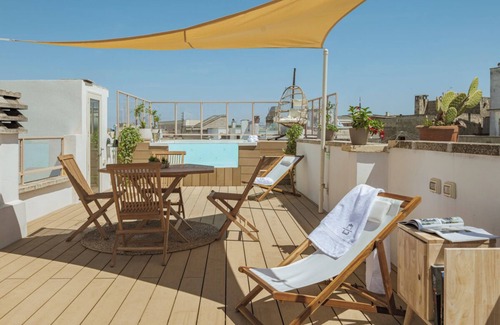 Mesagne Apartment | Appartamento Lusso con Piscina Privata sul Tetto