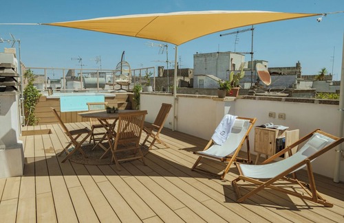 Mesagne Apartment | Appartamento Lusso con Piscina Privata sul Tetto