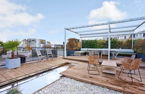 Prince–Marmottan Apartment | Appartement avec terrasse