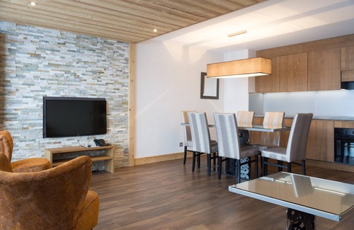 Arc-2000 Condo | Appartement sur les pistes avec Balcon/Terrasse