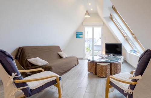 Trevignon Apartment | Appartement 100m2 Vilvic vue mer