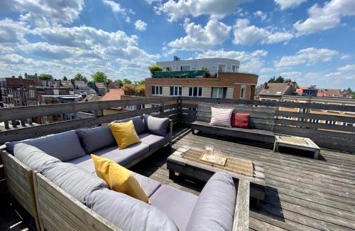 Postel Apartment | Appartement 2 chambres avec rooftop suspendu au Cimetière d'Ixelles