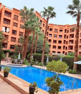 Hivernage Apartment | Appartement 2 chambres piscine jacuzzi hivernage Marrakech