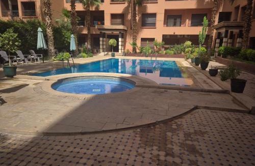 Hivernage Apartment | Appartement 2 chambres piscine jacuzzi hivernage Marrakech