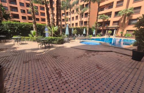 Hivernage Apartment | Appartement 2 chambres piscine jacuzzi hivernage Marrakech