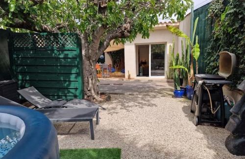 Plaine de la Brague Apartment | Appartement 2 Pièces proche mer calme dans villa