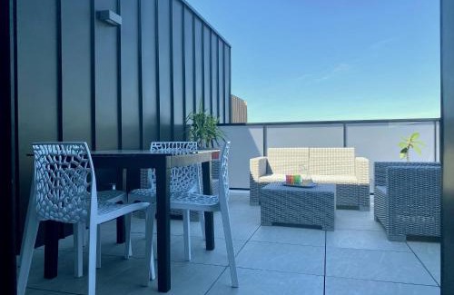 Monts Apartment | Appartement 3 pièces avec terrasse, proche plage, parking, ascenseur – Pornichet - FR-1-306-1226