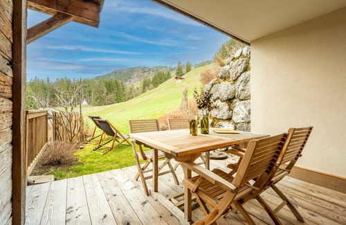 Le Grand-Bornand Apartment | Appartement 4 Personnes, Piscine, Sauna, Fitness au Pied des Pistes ski de Fond