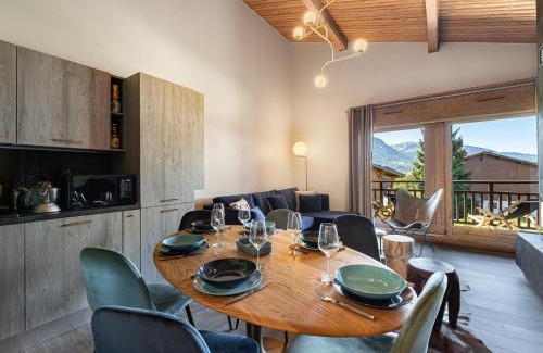 Demi-Quartier Apartment | Appartement 7 pers. proche télécabine de Megève - FR-1-569-5