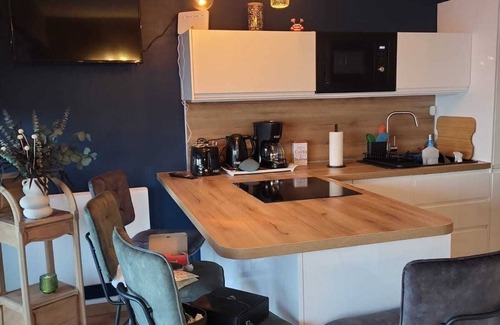 Quiberon Apartment | Appartement avec loggia vue mer port Maria