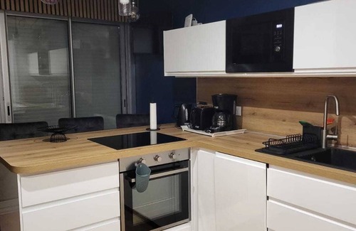 Quiberon Apartment | Appartement avec loggia vue mer port Maria