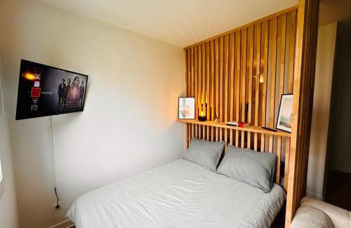 Goise-Champommier-Champclairot Apartment | Appartement Bird II proche centre gare, parking