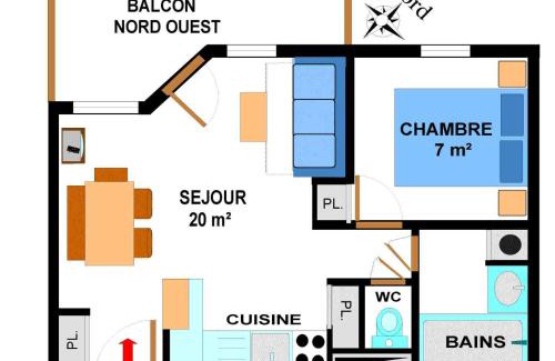 Val Cenis Apartment | Appartement Confort 4 Pers, Pied des Pistes, Parking Inclus, Lanslevillard-Val Cenis - FR-1-508-119