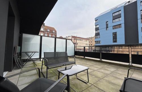 Dunkerque Centre Apartment | Appartement Cosy Avec Grande Terrasse