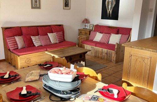 Praz-sur-Arly Apartment | Appartement Dans un Chalet à la Montagne Avec Très Belle vue sur le Mont-blanc