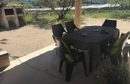 Mormoiron Apartment | Appartement Dans Maison vue Mt Ventoux et Vignes