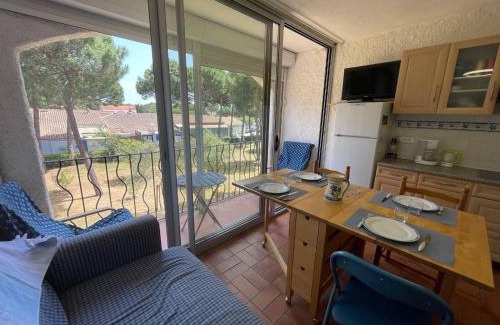 Argeles Plage Apartment | Appartement deux pièces cabine- Argelès sur mer AR155-024