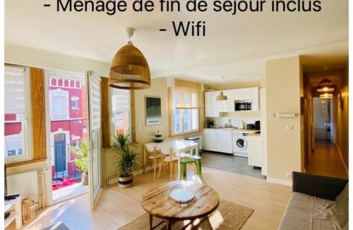 Malo-les-Bains Apartment | Appartement "Escapade à Malo" 4 à 6 personnes 5 mn à pied de la plage