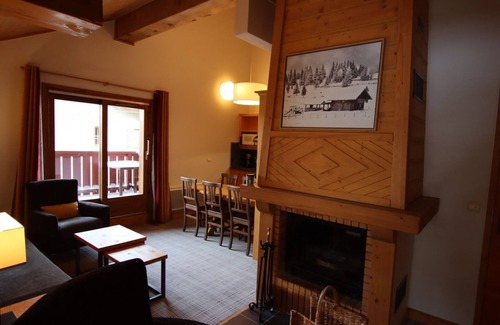 Arc-1950 Apartment | Appartement 3 Pièces Avec Cheminée, ski aux Pieds, Dans Résidence 5