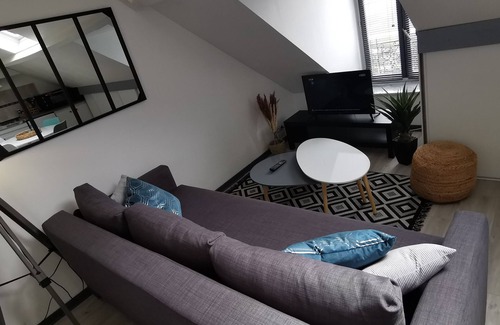 Donville-les-Bains Apartment | Appartement Cosy, 300m de la mer