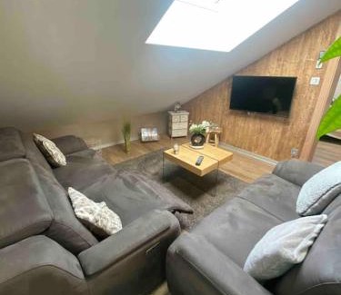 Gerardmer Apartment | appartement la fleur d'abeille avec une belle vue et spa