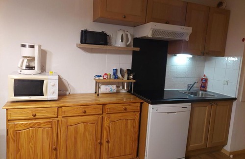 Orcieres-Merlette Apartment | Appartement labéllisé aux pieds des pistes agrée PMR 6 personnes