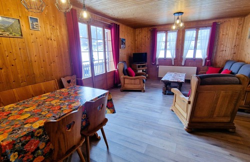 Hauderes Apartment | Appartement Les Rocailles 6 Personnes