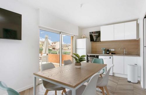 Marseillan Plage Apartment | Appartement lumineux 3 pièces - Neuf 2021 - Climatisé - Grande terrasse - Parking - WIFI inclus - FR-1-326-730