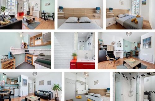 Le Pharo Apartment | Appartement Plage des Catalans - Chaleureux - Les Frères de la Loc'