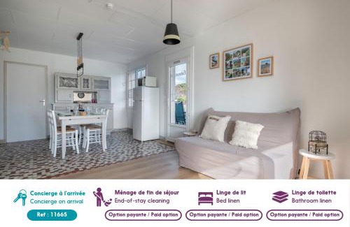 Prefailles Apartment | Appartement pour 4 avec grand jardin