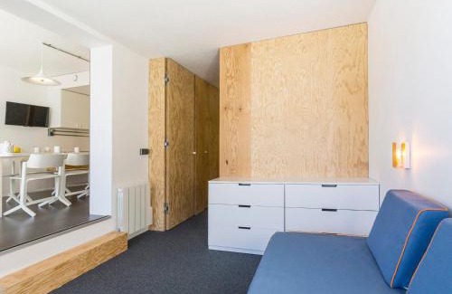 Arc-1800 Apartment | Appartement Rénové Ski aux Pieds avec Balcon Sud, 3 Pièces Cabine pour 7 Personnes - FR-1-346-322