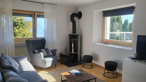 Randogne Apartment | Appartement Randogne avec grande terrasse
