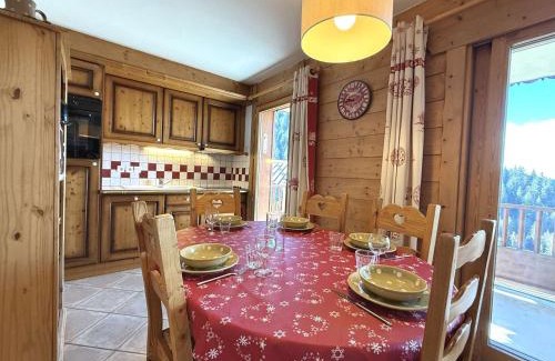 Cohennoz Apartment | Appartement spacieux 4 pièces à Crest-Voland, 6 pers., balcon, piscine chauffée, garage, proche pistes - FR-1-595-63