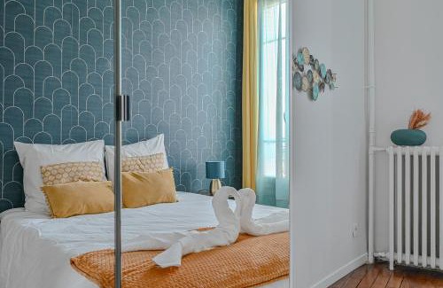 Gentilly Apartment | Appartement spacieux avec hamac + parking gratuit