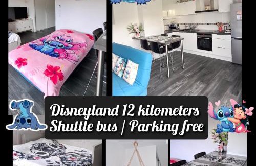 Crecy-en-Brie Apartment | Appartement studio O fil de l'O à 12 kilomètres de Disneyland Paris