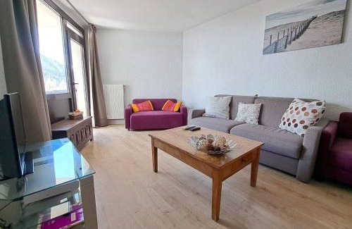 Pra Loup Apartment | Appartement T3 cosy pour 8 pers. à Pra-Loup, à 50m des pistes avec balcon et parking privé - FR-1-165A-78