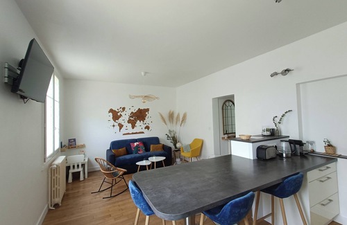 Cathedrale Apartment | Appartement T3 Refait à Neuf Calme et Centrale, Parking Privé, 5min de la Gare