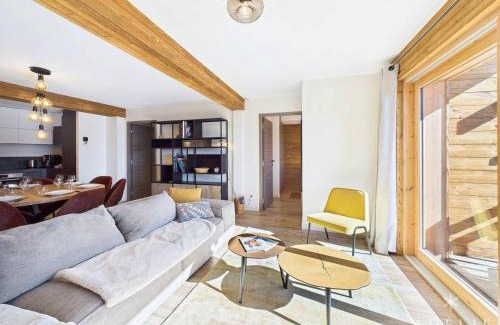 La Rosiere Apartment | Appartement T4 moderne, 8-10 pers, proche pistes, parking, wifi - FR-1-398-672