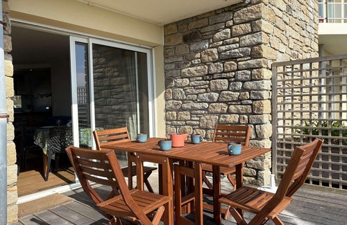 Trebeurden Apartment | Appartement vue mer terrasse et accès à la plage