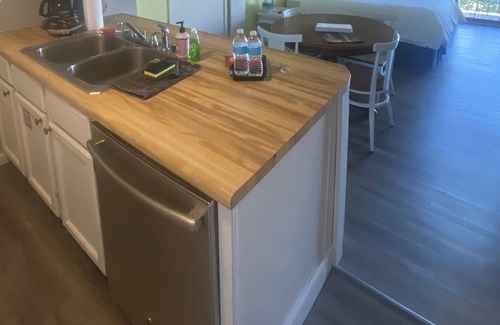 Mackinac Island Condo | Applewood 102 Beautiful Sunset Views Studio Condo with Full Kitchen!