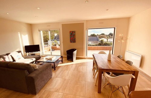 Santec Villa | Appt 6 pers 3* - Piscine chauffée en saison - plage à 300m