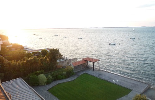 Arcachon Apartment | Appt 90m2 in 1st line Spendide view on the Bassin 5 pers with Parking